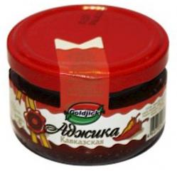 Goldjick spicy tomato sauce "Adjika" Caucasian style, 120g