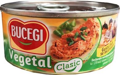 Bucegi vegetarian spread, 120 g