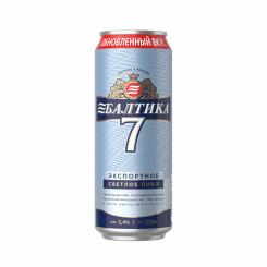 BALTIKA EXPORT Nr. 7 helles Bier (0.45L, 5.4% vol) inkl. Pfand 0,25€