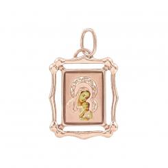 Icon pendant in 585 rose gold