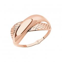 Sokolov ladies' ring in 585 red gold