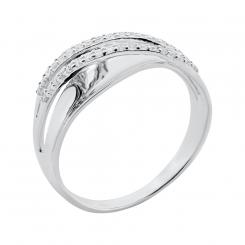 Sokolov ladies' ring in 925 silver with zirconia