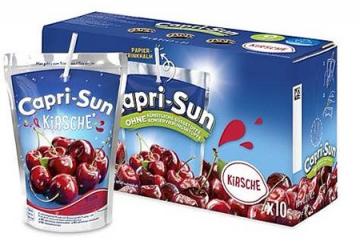 Capri-Sun Multipack soft drink "Cherry", 10 x 200ml