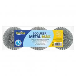 Clarina metal sponge, 3 pcs