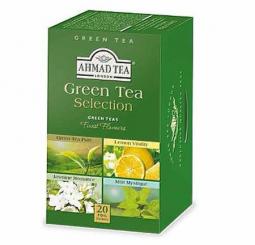 Ahmad Tea 4 varieties green tea blend, 20pcs x 2g