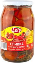 Leis Маринованные помидоры Сливка, острые, 900 г