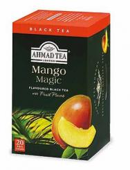 Ahmad Tea Schwarztee-Mischung mit Mango Aroma, 20St x 2g