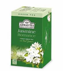 Ahmad Tea green tea with jasmine blossom, 20pcs x 2g