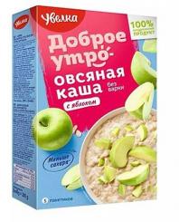 Uvelka oat flakes with apple pieces, 5x40g