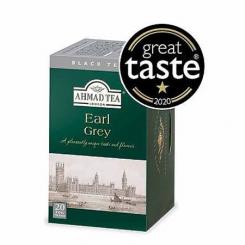 Ahmad Tea Earl Grey mit Bergamotte-Aroma, 20St x2g