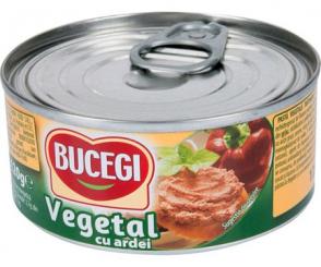 Bucegi vegetarian spread with paprika, 120 g