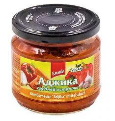 Emela würzige Tomatensauce "Adjika" mild, 360g