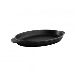 BriZoll HORECA frying pan oval 22 cm. from high quality cast iron