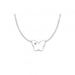 Sokolov 925 silver necklace "Butterfly