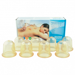 Set for rubber massage 8 pcs