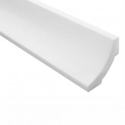 Marbet stucco moldings E-12 white, 50 x 50 mm