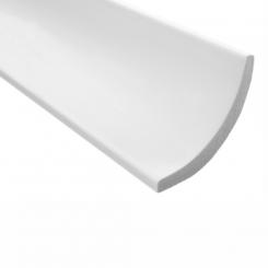 Marbet stucco moldings E-13 white, 75 x 75 mm