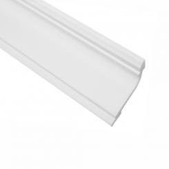 Marbet stucco moldings E-35 white, 45 x 67 mm