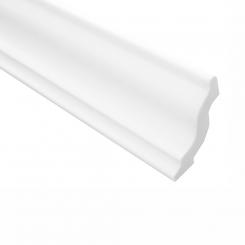 Marbet stucco moldings E-5 white, 40 x 45 mm