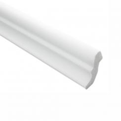 Marbet stucco moldings E-6 white, 32 x 33 mm