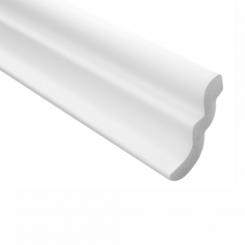 Marbet stucco moldings E-7 white, 46 x 50 mm