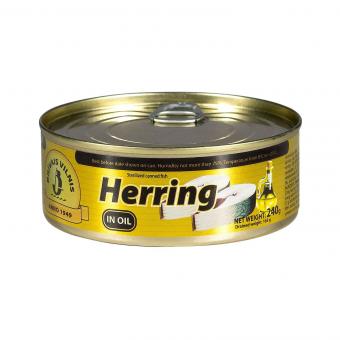 Brivais Vilnis Hering in Öl, 240g