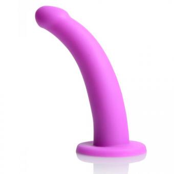 Navigator silicone G-spot dildo to strap on