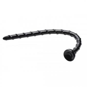 Swirl thin anal snake - 18 inch