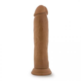 Dr. Skin – Realistischer Dildo mit Saugnapf 24 cm – Mokka