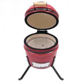 Kamado Grill Smoker 2in1 Keramik 56cm Holzkohlegrill