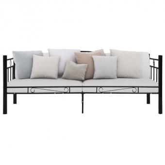 Metal bed frame 90x200cm metal bed Bedroom bed white/black