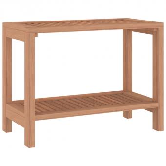 Badezimmer-Beistelltisch 60x30x45 cm Massivholz Teak