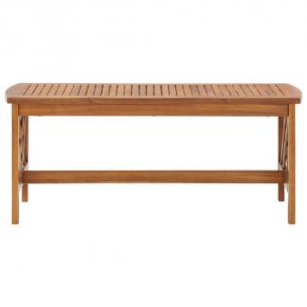 Coffee table 102x50x43 cm solid wood acacia