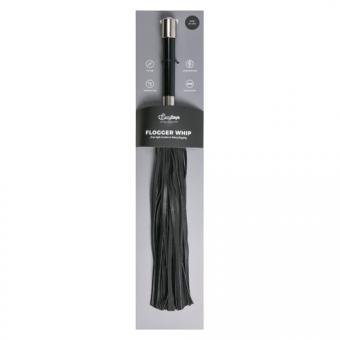 Long flogger with metal handle