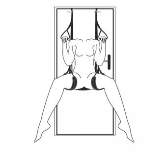 Sex swing for the door post