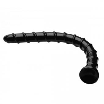 Swirl Anal Snake - 18 Inch