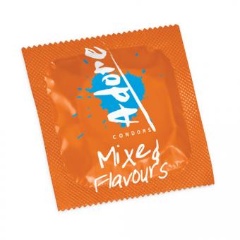 Adore condoms with flavor - 12 condoms