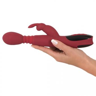 Stossender, rotierender und sich erwärmender Rabbit Vibrator