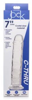 Jock C-Thru Dildo - 20 cm.