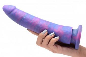 Magic Stick Silikondildo mit Glitzer - 24 cm