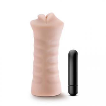 M for Men - Masturbator Sky mit Kugelvibrator - Mund