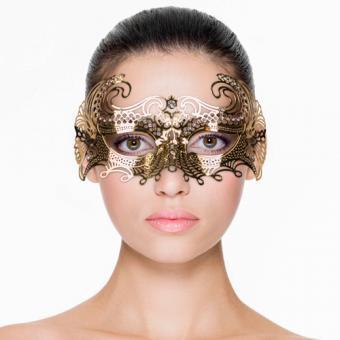 EasyToys - Refined metal Venetian mask