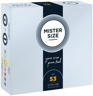 Презервативы MISTER.SIZE 53 мм 36 шт.