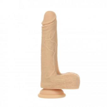 Naked Addiction - Realistischer rotierender Dildo mit Fernbedienung - 19 cm