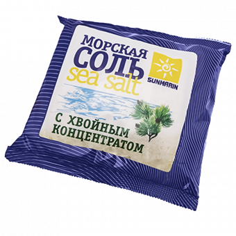 MEDICAL FORT Natural sea salt with pine concentrate, 1000 g