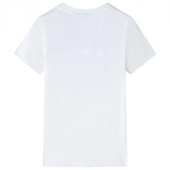 Kinder-T-Shirt Ecru 140