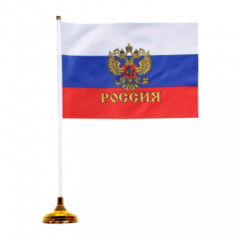 Tischflagge "Russland", 14 x 21 cm