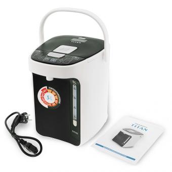 TITAN 2.1 Thermopot Wasserkocher mit Timer-Funktion, 5L