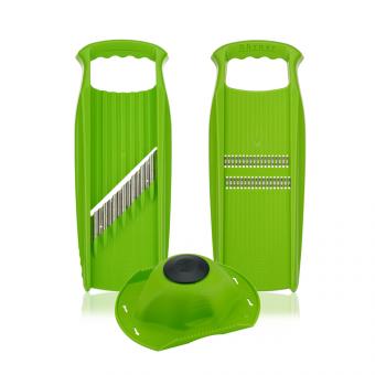 Börner raw food grater set 3 pieces, green