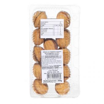 Oreshki" cookies filled with condensed milk, 300g